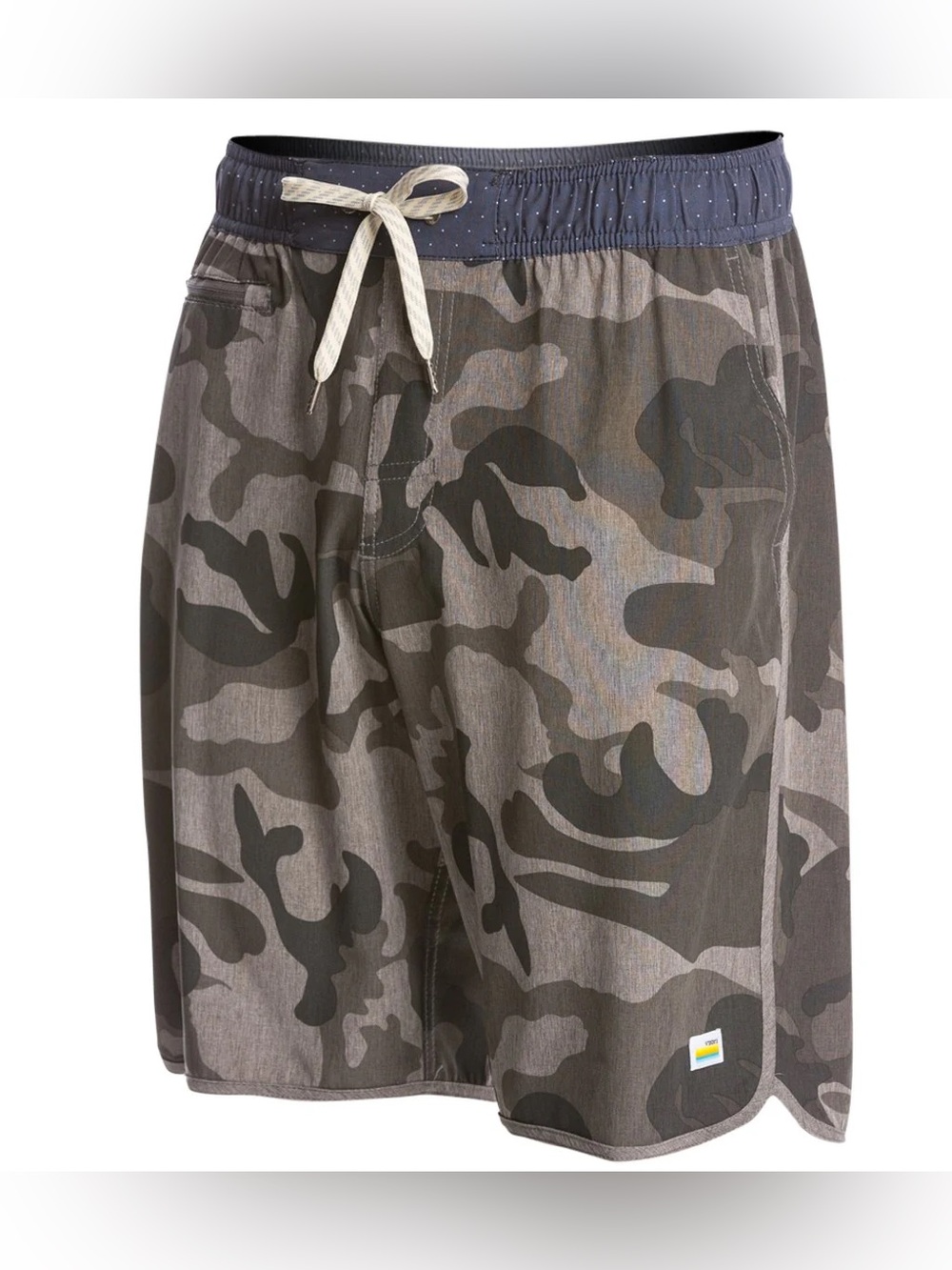 Vuori Men's Banks Camo Shorts Unlined 7”